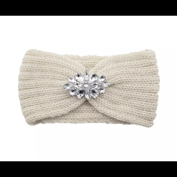 Set of 3 Knit Head Wraps hair band crochet boho - Picture 4 of 8